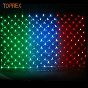 Toprex 네트 모티프 라이트 IP65 상업용 크리스마스 디스플레이 야외 이벤트를위한 방수 LED 장식 조명 - Product Image 4