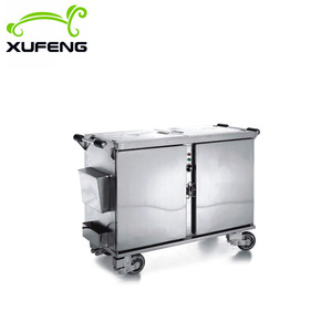 Xufeng Medical Stainless Steel Treatment <b>Cart</b> XF677a L700W450H800mm With Silent Wheels Hospital Nursing Work Trolley - Product Image 5