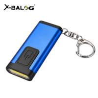 Mini lampe torche LED portable à clipser sur la poche, rechargeable par USB, lumière d'avertissement d'urgence, torche pour le camping, la randonnée et les voyages
