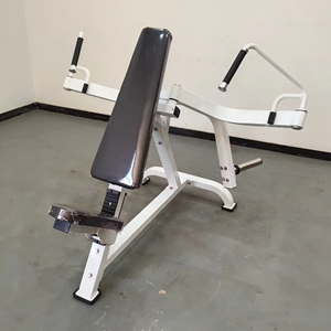 Appareil de musculation commercial pour exercices de musculation des pectoraux, incliné, à charge de plaques, papillon/décliné, avec plaques de poids - Product Image 3