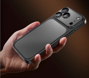 Coque de protection d'objectif de haute qualité pour iPhone 17, étui de téléphone portable en PC électroplaqué mat pour iPhone 17 16 Pro <span class=keywords><strong>Max</strong></span> 17 <span class=keywords><strong>Air</strong></span> - Product Image 4