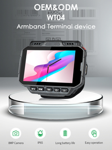 Wt04 4GB RAM + 64GB Bộ nhớ Flash Android 14 Wearable Bluetooth Máy Quét Mã Vạch thiết bị đầu cuối <span class=keywords><strong>Rugged</strong></span> Wearable máy tính - Product Image 3