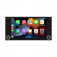 BQCC 7" MP5 Carplay Android Autoradio Lecteur multimédia 2Din Écran IPS Moniteur RGB pour autoradio pour Toyota Corolla