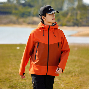 แจ็กเก็ตกลางแจ้งชั้นเดียวสำหรับออกไปข้างนอกในฤดูใบไม้ผลิเสื้อโค้ทสำหรับเด็กใส่สบายกีฬากลางแจ้งขี่รถปีนเขาโลโก้ตามสั่ง - Product Image 4