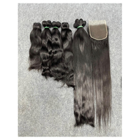 Cheveux indiens bruts directement d'Inde, extensions de cheveux ondulés naturels, cheveux humains non traités, lots de cheveux