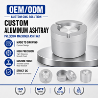 Couvercle rotatif en alliage d'aluminium usiné CNC, haute valeur esthétique, résistant aux chutes, OEM ODM, pour usinage, maison, bureau, véhicule