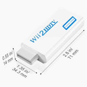 OEM wii2hdtv chuyển đổi 1080p 720p Kết nối đầu ra <span class=keywords><strong>video</strong></span> <span class=keywords><strong>Wii</strong></span> để HDTV <span class=keywords><strong>Adapter</strong></span> - Product Image 5