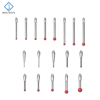 Renishaw M4 3 mm Ruby Ball Stylus Tige en céramique carbure de tungstène Boule de rubis Styles droits pour la plupart des applications