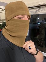 Cagoule d'hiver en polaire-Masque thermique pour l'hiver-Hommes Tactique