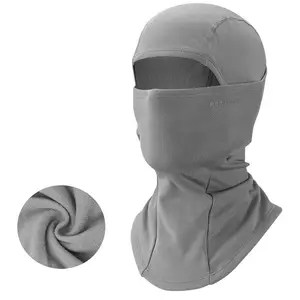 Balaclava de lã unissex, máscara facial personalizada com logotipo de inverno