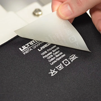 Étiquettes thermocollantes personnalisées pour vêtements avec logo, étiquettes flexibles pour vêtements, logos de transfert thermique, étiquettes sans étiquette pour chemises