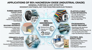 Óxido de <span class=keywords><strong>Magnesio</strong></span> Ligero de Grado Industrial al 95%, Polvo Blanco para Caucho, Cemento de <span class=keywords><strong>Magnesio</strong></span>, Tratamiento de Agua, CAS 1309-48-4 - Product Image 4
