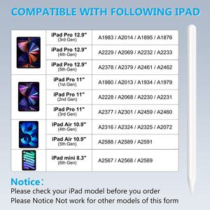 2024 ยี่ห้อมาใหม่เดิมFastชาร์จอลูมิเนียมสีชมพูActive <span class=keywords><strong>Stylus</strong></span>ปากกาCapacitive 2nd <span class=keywords><strong>Gen</strong></span>ดินสอสําหรับAppl Ipad - Product Image 6