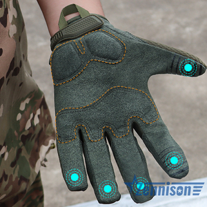 نموذج جديد من Zennison بتقنية شاشة تعمل باللمس ، قفازات رجالية تكتيكية متينة من الألياف الدقيقة للغاية - Product Image 5