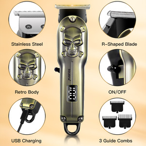 Tondeuse à cheveux rechargeable avec écran LCD SOLIMPIA, tondeuse à cheveux électrique professionnelle - Product Image 3