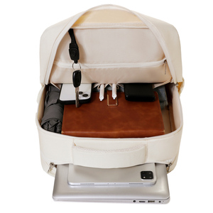 Рюкзак для ноутбука с логотипом на заказ, деловой, туристический, студенческий, из полиэстера, с USB, водонепроницаемый, дизайнерский, для школы - Product Image 6