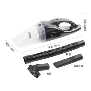 Aspiradora de mano 0.4L 7.4V recargable portátil inalámbrica para uso en coche y hogar - Product Image 1