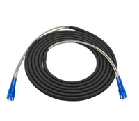 Câble à fibres optiques tactique DIMAN 2 cœurs SC-SC UPC, blindé, étanche, PVC/LSZH, pour FTTH 5G IP 1, fabriqué en Chine