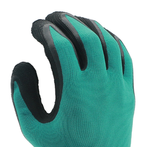Guantes de Seguridad MaxiTough de Nailon de Calibre 13, Duraderos, Antideslizantes, Transpirables, con <span class=keywords><strong>Espuma</strong></span> de Látex para Trabajos de Jardinería al Aire Libre, Logotipo Personalizado - Product Image 2