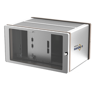 RDEKONO Schroff Aluminium 19 pouces 3U 6U 235MM IP67 Subrack Châssis de carte PXIe CPCI ATCA VPX VME Cabinet
