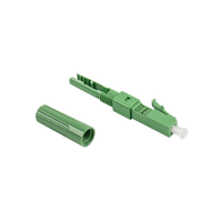 Konektor Cepat Fiber LC APC/UPC Perakitan Cepat LC Pre-embedded untuk SM/MM untuk Konektor Cepat Serat Optik