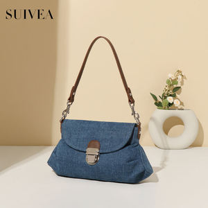 Vente en gros de nouvelle mode de sac pour femmes rétro Street Trend unique épaule sac à bandoulière Clash couleur sous les bras sac de messager sac de cow-boy - Product Image 2