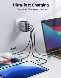 <span class=keywords><strong>Cargador</strong></span> USB C GaN Nexode de <span class=keywords><strong>100W</strong></span> de <span class=keywords><strong>UGREEN</strong></span>, 4 Puertos, Plegable, Compacto, <span class=keywords><strong>Cargador</strong></span> Rápido de Pared, Adaptador de Corriente, <span class=keywords><strong>Cargador</strong></span> de Teléfono para Laptop y Móvil - Product Image 3