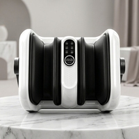 Appareil de massage des jambes sans fil rechargeable pour la maison, avec 5 chambres à air et compression pneumatique, et unité principale double détachable