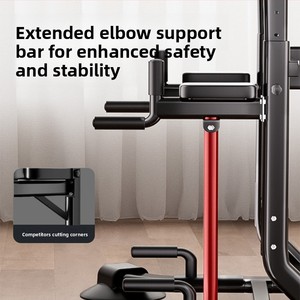 <strong>Indoor</strong> Metal Pull-Up Training <strong>Bar</strong> Parallel <strong>Bars</strong> Frame Single-<strong>Bar</strong> Rig Floor-Standing Hanging <strong>Bar</strong> Fitness Equipment - Product Image 2