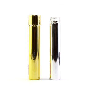 115mm 120mm Clear Pre Glass Tube Rolled Glass Child Resistant Jar Tube for Smoking With Child Resistant Cap - Product Image 1