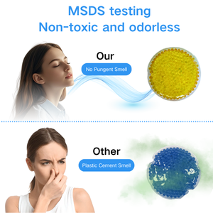 Gel hạt băng gói hình dạng tùy chỉnh vật lý trị liệu làm mát sưởi ấm Gel Balls Vòng Hot gói lạnh - Product Image 3