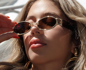 LMA 068 Retro Small Round <b>Frame</b> Trendy UV400 Luxury Man Metal Fashion Shades Custom Logo 2024 Women Gafas De Sol High Quality - Product Image 1