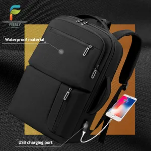 Best selling Backpack Fashion office 15.6 laptop computer luxury travel usb charging business backpack for men