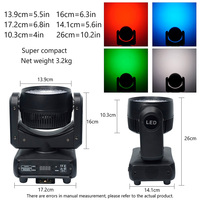 Éclairage d'effet de scène DMX 120W RGBW 4 en 1 COB Blinder Disco Mariage Fête Spot Lumière LED à tête mobile contrôlée par le son