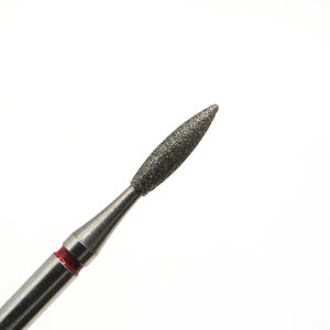 Mata bor kuku gaya Rusia, mata bor kuku berlian, api merah berlian, 1.6/1.8/2.1/<span class=keywords><strong>2.3</strong></span>/2.5*8.0mm - Product Image 6