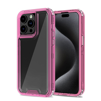 Étui de téléphone combiné multi-couches transparent 3 en 1 pour Tecno Spark 10 Pro Étui de protection en TPU PC antichoc pour Tecno Spark Go 2023