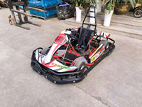 Go Karts Eléctricos Individuales para Adultos, Precio de Fábrica, Fabricante Profesional de Atracciones para Parques de Diversiones