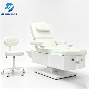 Camilla Japonesa para Spa Capilar con Masaje y Circulación <span class=keywords><strong>de</strong></span> Agua, para Lavado <span class=keywords><strong>de</strong></span> Cabello en Salón <span class=keywords><strong>de</strong></span> Belleza, Spa y Pedicura - Product Image 1
