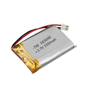 503040 de 550mah <span class=keywords><strong>3</strong></span>,7 v de alta capacidad tamaño recargable polímero de litio de la batería de iones de las células paquete - Product Image 3