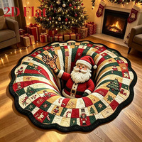 Tapis moderne antidérapant Luvury, adapté aux animaux domestiques, fabriqué à la machine, tapis de chambre à coucher, tapis de salon en velours cristal imprimé
