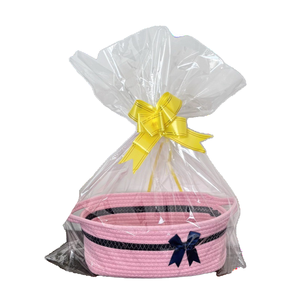 Cestas de Almacenamiento Plegables de Cuerda de Algodón, Modernas, Ecológicas, de Alta Calidad, para Regalos de Pascua, Juguetes, Dulces y Bocadillos - Product Image 1