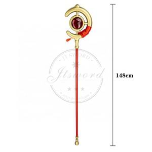 Baguette de cosplay en fibre de verre Meshin MS Anime pour les cérémonies funéraires, avec noyau de tige renforcé de fibres, sûre - Product Image 2