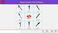 Sistem Uji Common Rail Hwaut CRS968 Motherboard 928 Upgrade IQA QR Coding untuk Penguji Pompa Common Rail Diesel untuk Pemasangan