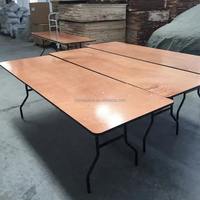 Sperrholz 48 "60" 72 "Zoll Bankett Event Klapp Esstisch