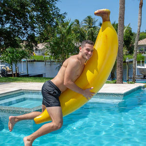 Bouée gonflable géante en forme <span class=keywords><strong>de</strong></span> banane, en PVC robuste, pour <span class=keywords><strong>jeux</strong></span> aquatiques et fêtes estivales - Product Image 2