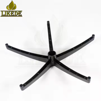 Base de chaise de bureau pivotante en aluminium robuste 5 étoiles pour chaise de direction ergonomique ou chaise de gaming OEM