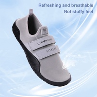 Sepatu Nyaman LS0068 untuk Pria dan Wanita, Opsi Angkat Beban Squat, Anti Selip, Sepatu Powerlifting