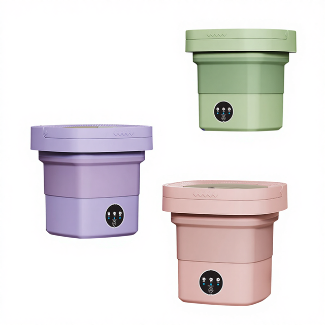 Portable Mini Electric Home Appliance Top-Loading Plastic Washing Machine