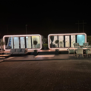 Usine Direct Espace Capsule Capsule Maison Triangle Cabine pour <span class=keywords><strong>Camping</strong></span> En Plein Air Resort Hôtel Mobile Hébergement - Product Image 2