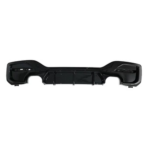 Diffusore Posteriore Stile MP in Plastica Nero Lucido a Design Integrato per <span class=keywords><strong>Auto</strong></span> BMW Serie 1 <span class=keywords><strong>F20</strong></span> LCI M Sport 2016-2018 - Product Image 4